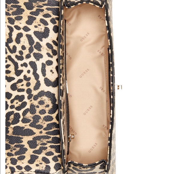 Guess Bags Guess Asher Shoulder Bag Leopard Poshmark